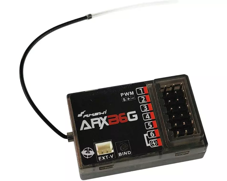 Amewi Empfänger ARXB6G 6-Kanal mit Gyro Für ATXB6 und ATXB8