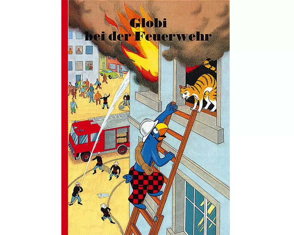 Globi Verlag Bilderbuch Globi bei der Feuerwehr