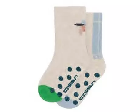 Lässig Antirutsch-Socken Dog 2-er Set, Gr. 19/22