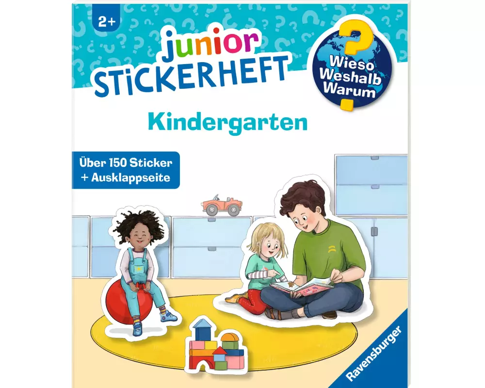 Ravensburger Stickerheft Wieso? Weshalb? Warum? junior Kindergarten