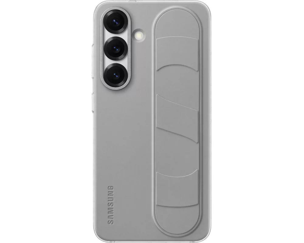 Samsung Back Cover Standing Grip Galaxy S25 Grau