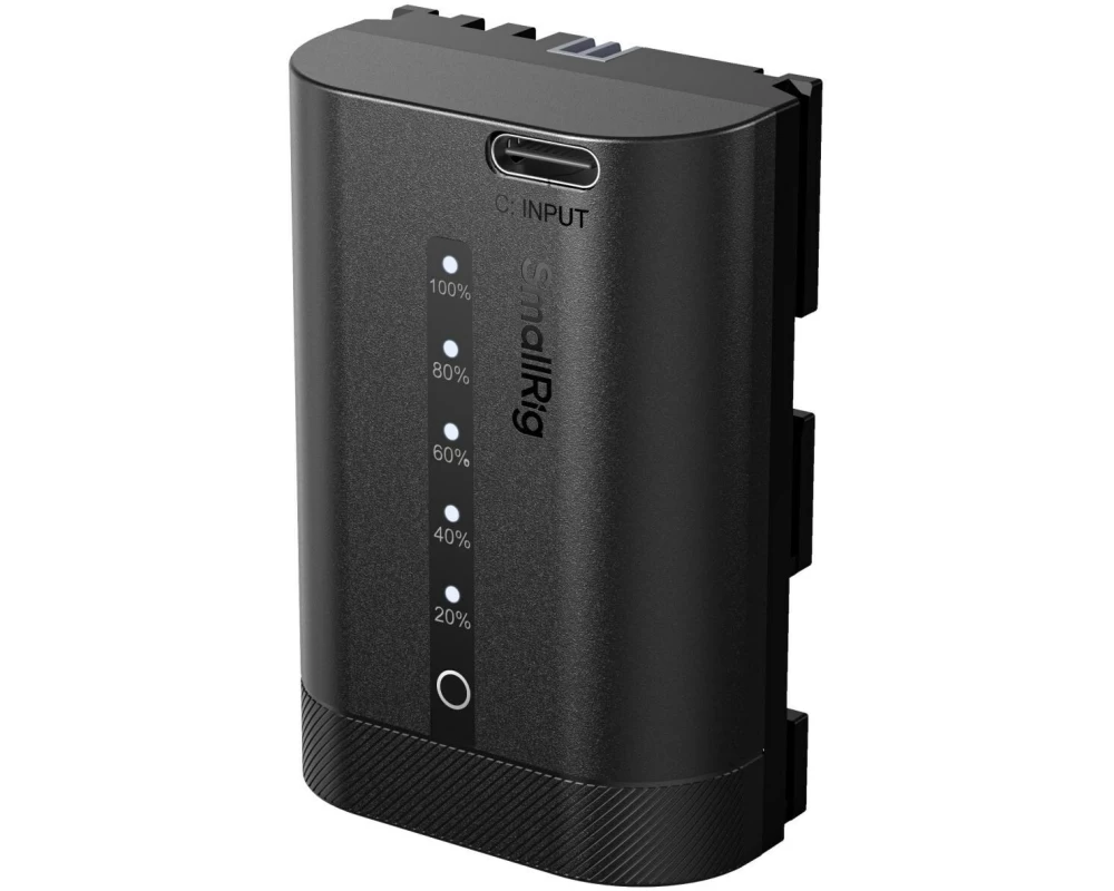 Smallrig Digitalkamera-Akku USB-C mit Power Display für Canon LP-E6P