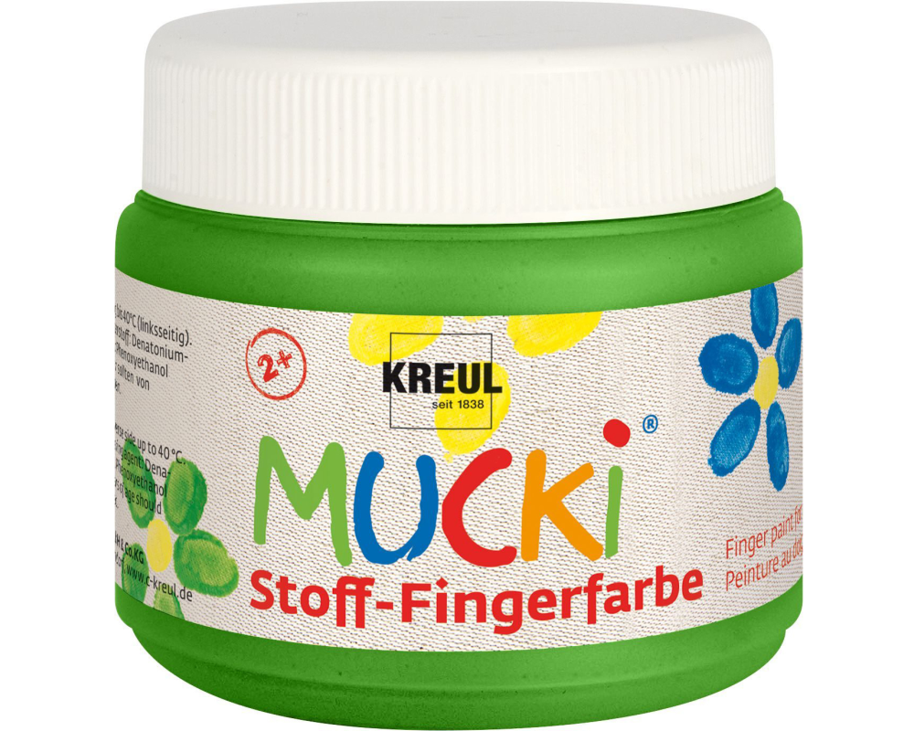 KREUL Stoff-Fingerfarbe Mucki KR-28105 grün