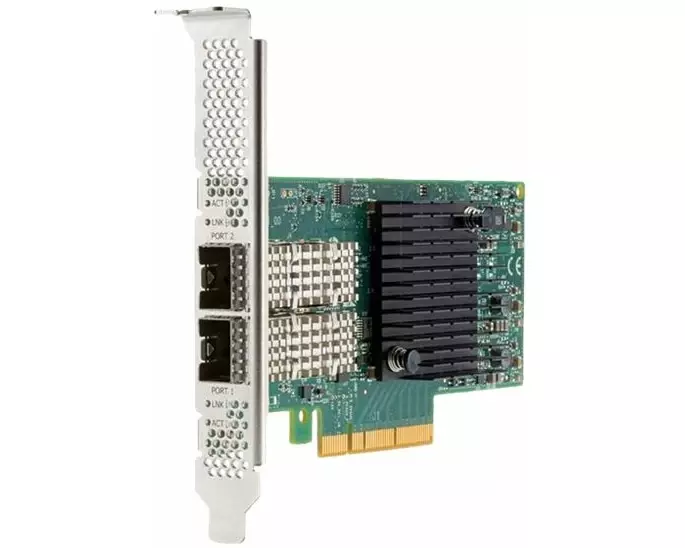 HPE Mellanox Ethernet Adapter, MCX4121A-ACUT, 10/25Gb, 2-port, SFP28