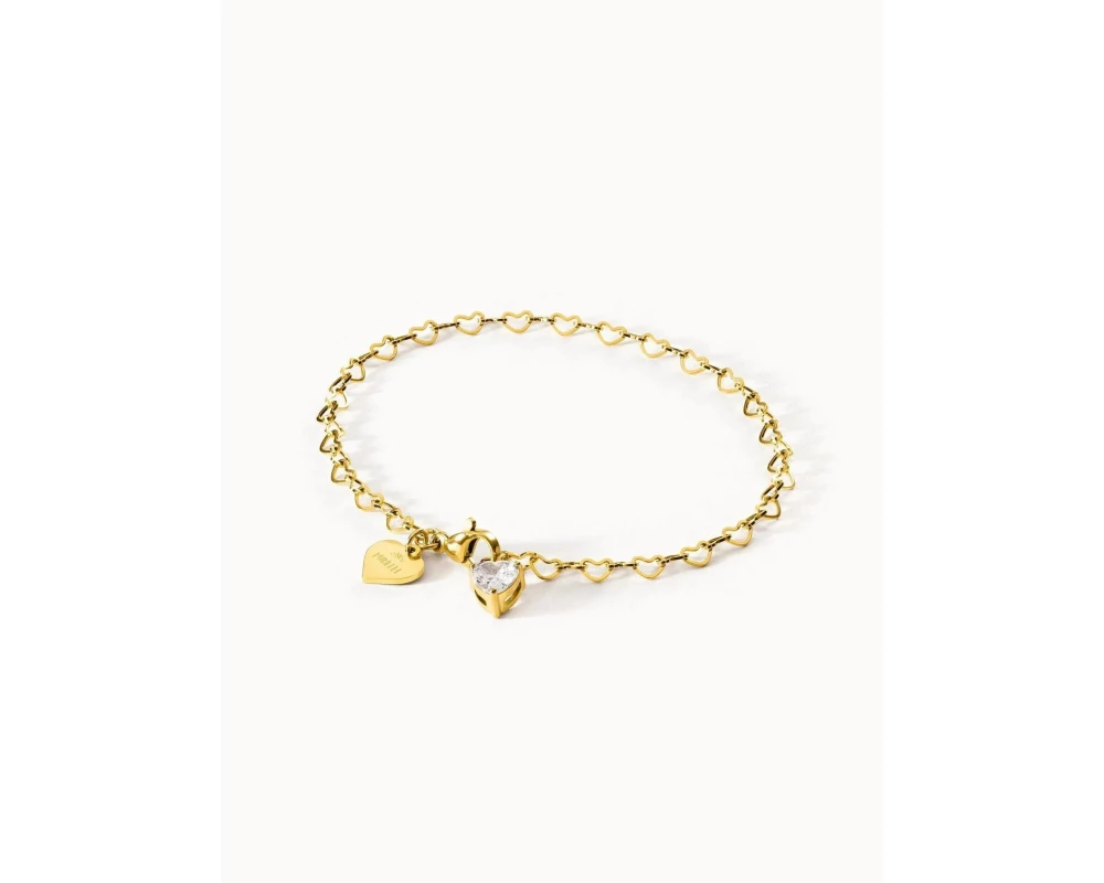 Purelei Endless Love Armband-Set Edelstahl, Gold