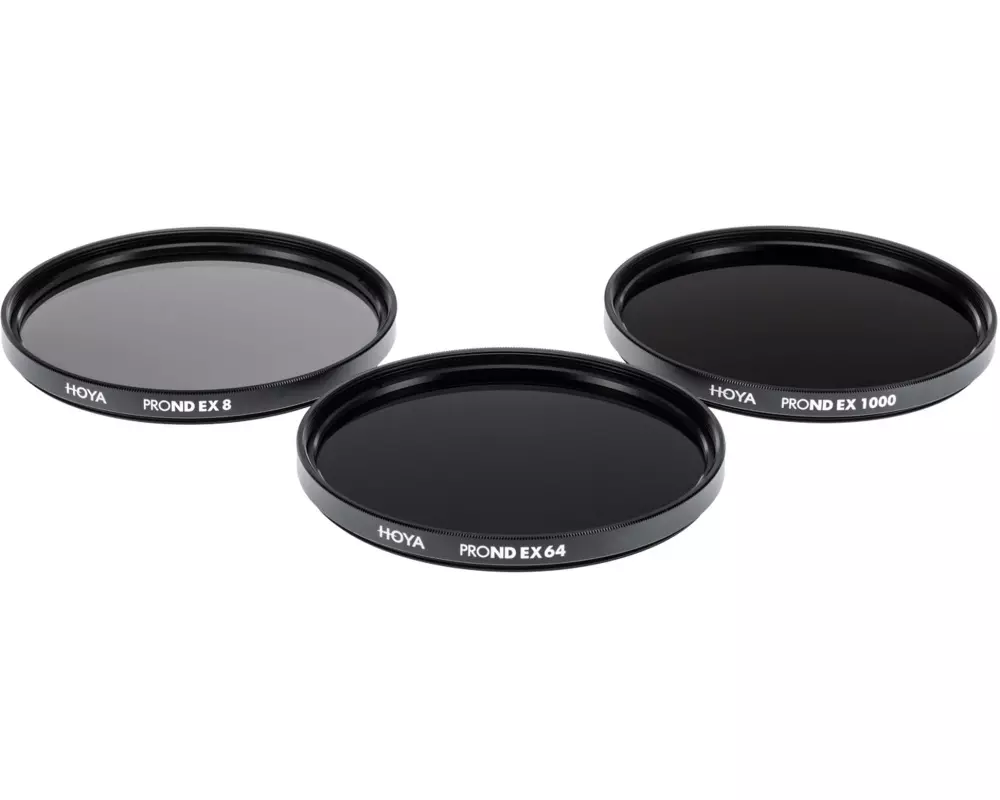 Hoya Graufilter PRO ND EX Kit 8/64/1000 – 55 mm