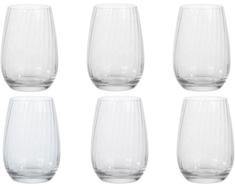 Arcoroc Longdrinkglas Outline 370 ml, 6 Stück, Transparent