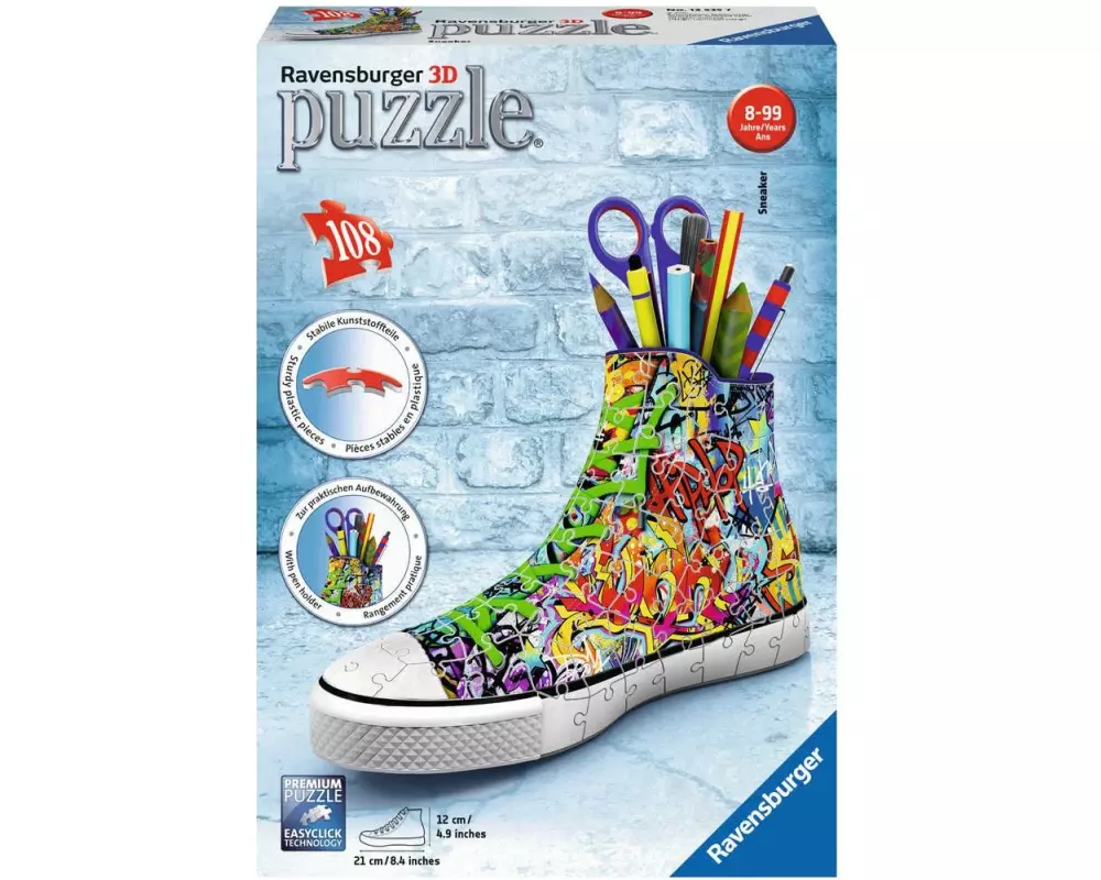 Ravensburger 3D Puzzle Sneaker Graffiti