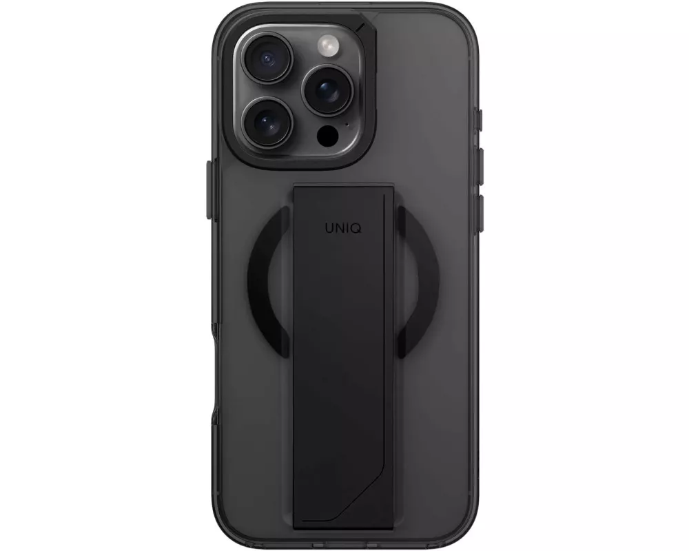 Uniq Back Cover Heldo iPhone 16 Pro Max Schwarz