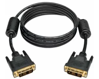 EATON TRIPPLITE DVI, Single Link Cable, Digital TMDS Monitor Cable, DVI-D, M/M, 15ft. 4.57m
