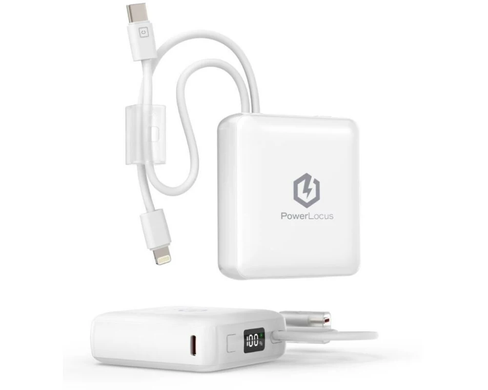 PowerLocus PLB-X 10000 mAh 37 Wh Weiss