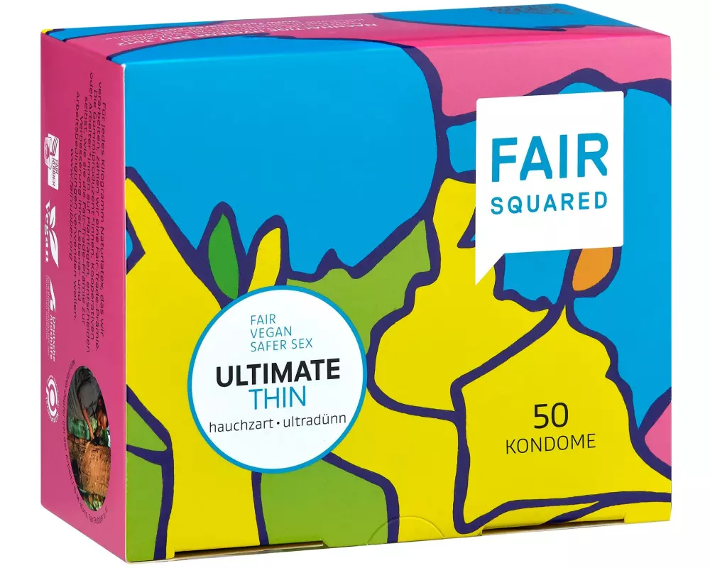 Fair Squared Kondome ultimate thin 50 Stück