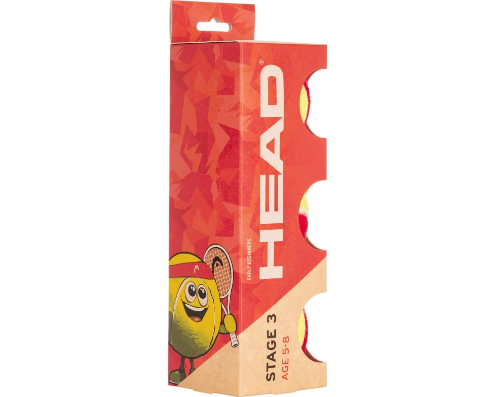 HEAD Tennisbälle Stage 3 3er-Pack