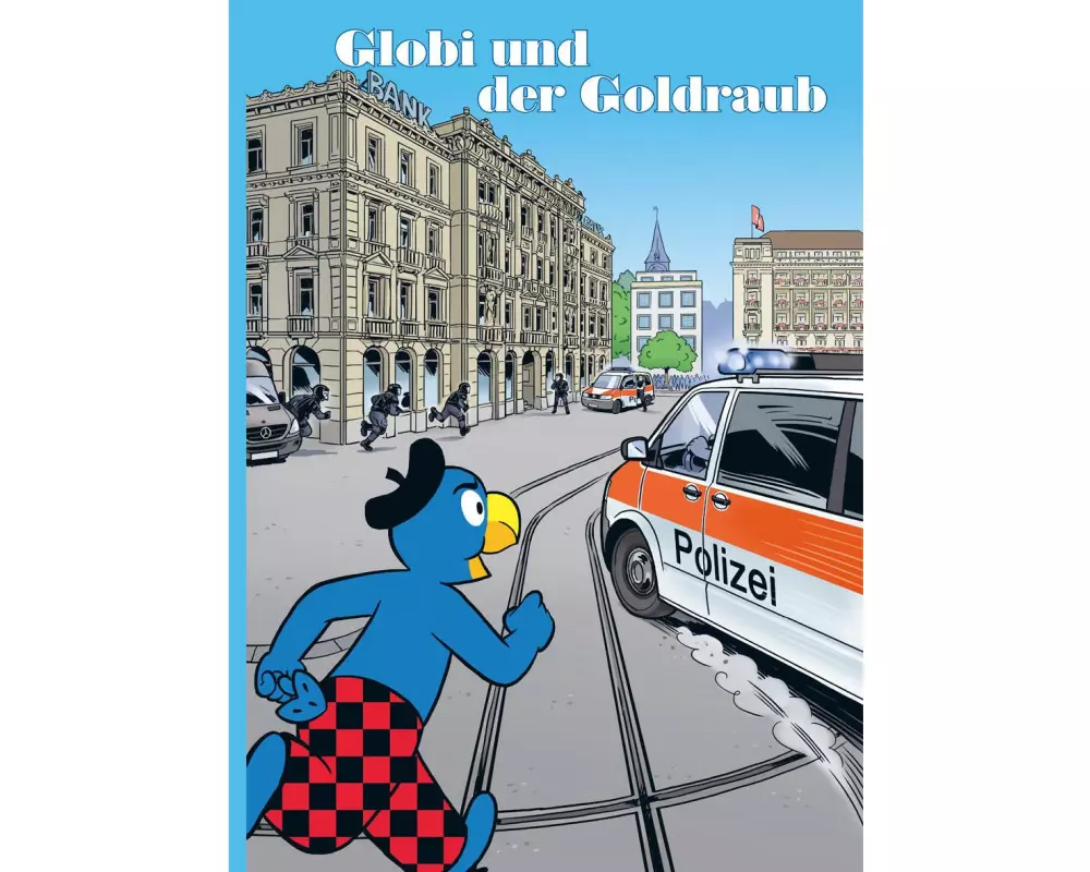 Globi Verlag Bilderbuch Globi und der Goldraub