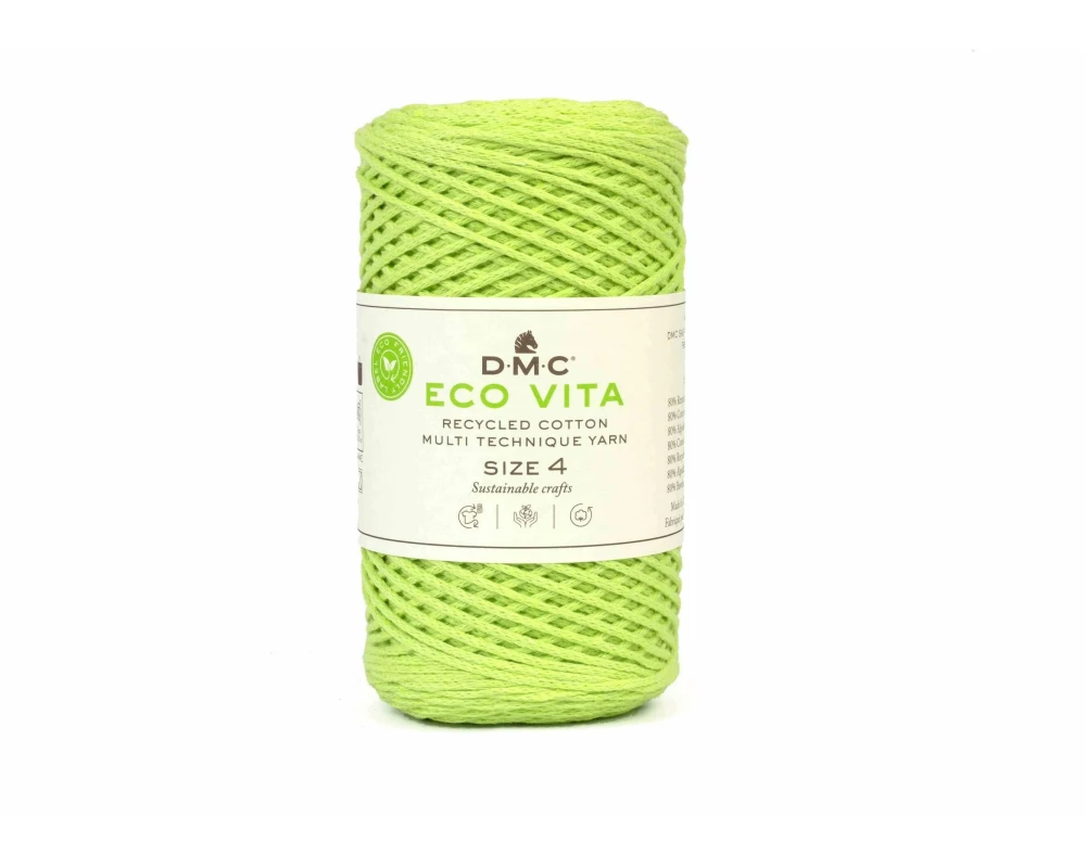 DMC Baumwollgarn Eco Vita 4 Pistache