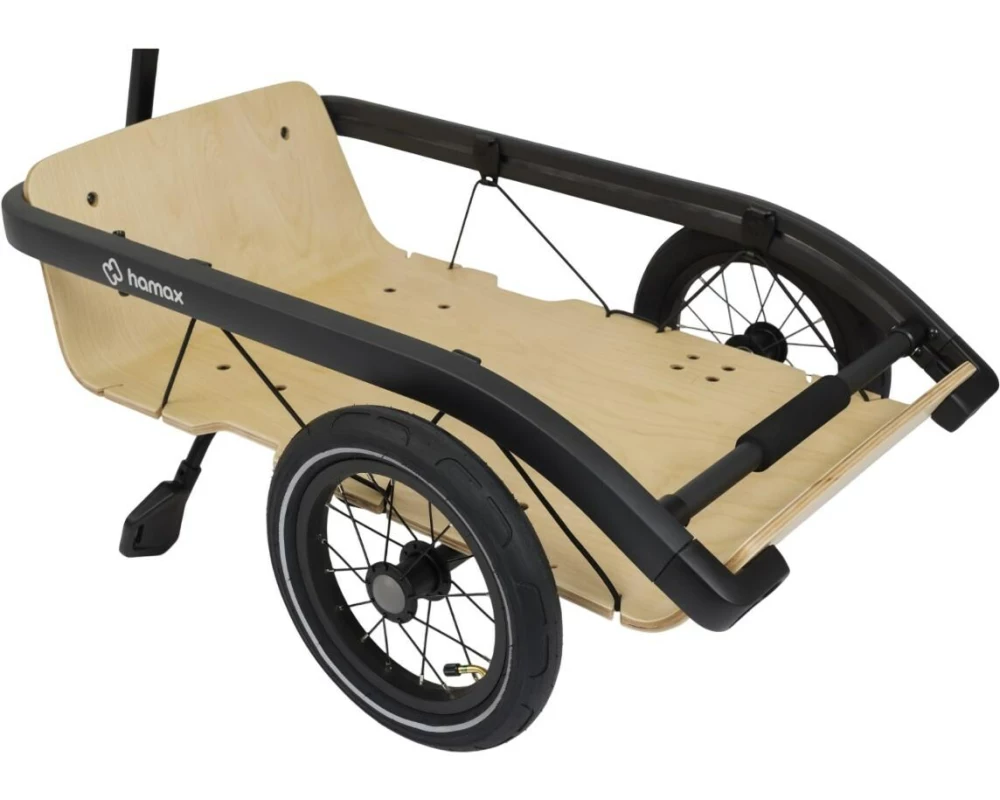 Hamax Veloanhänger Venture Cargo Beige/Schwarz