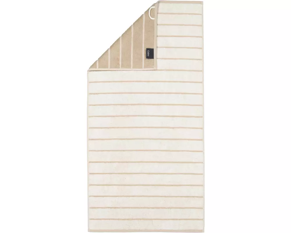 Cawö Handtuch Balance Doubleface 50 x 100 cm, Natur