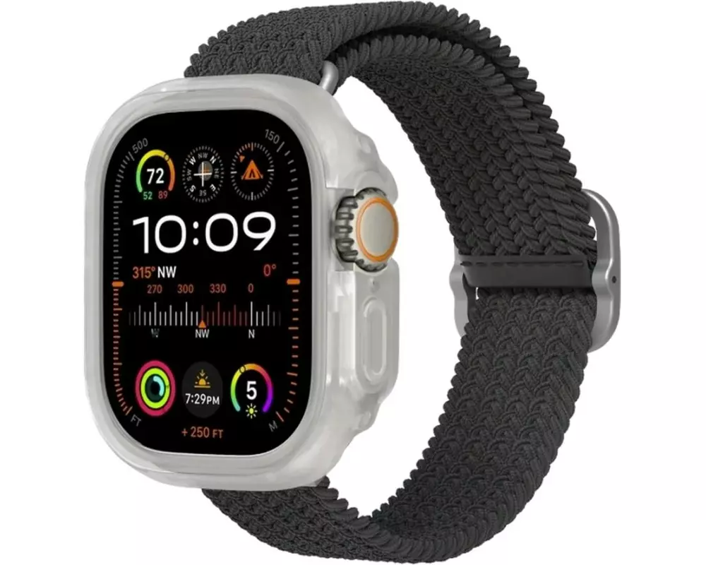 Rhinoshield Bumper Case Apple Watch Ultra 1/2/3 (49mm) Transparent