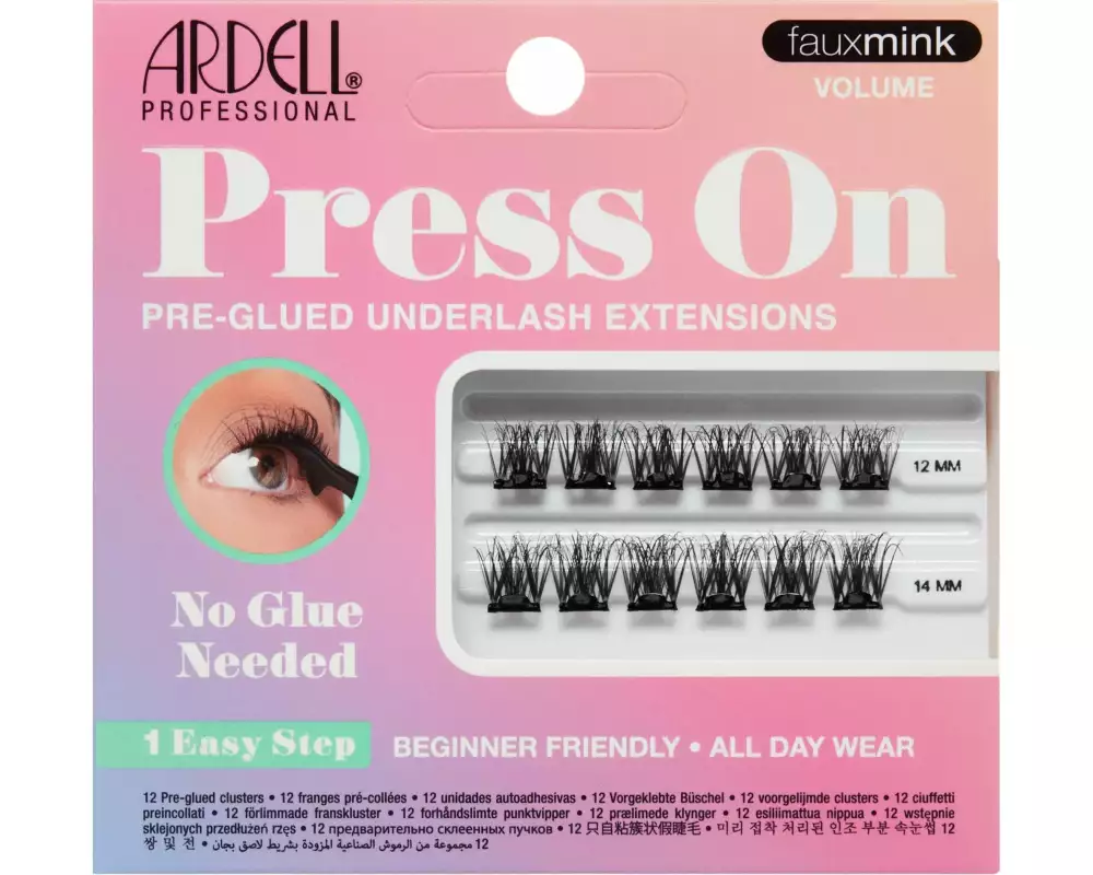 Ardell Künstliche Wimpern Press On Faux Mink Volume Schwarz
