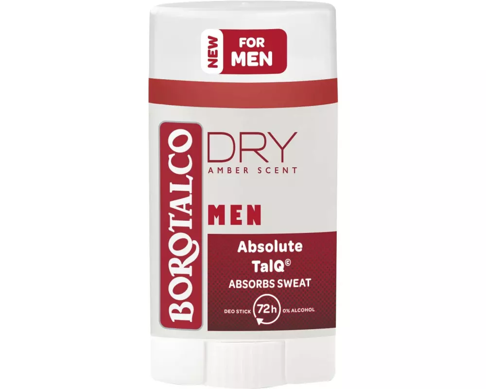 Borotalco Deo Stick Men Extra Dry Amber 40 ml