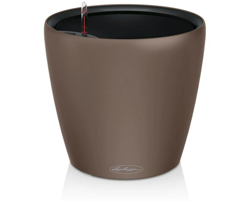 Lechuza Pflanzentopf CLASSICO Color LS 28 - Komplettset Muskat