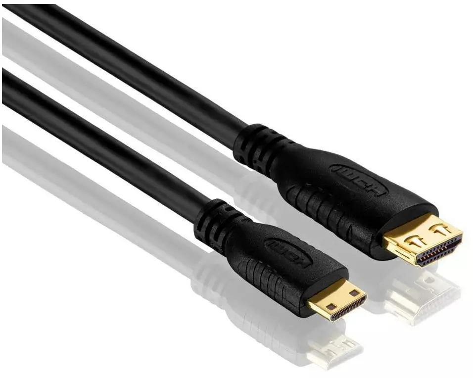 PureLink Kabel HDMI - Mini-HDMI (HDMI-C), 1 m