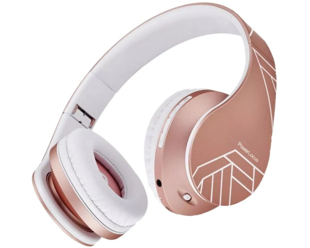 PowerLocus P2 Kabellose Over-Ear Roségold