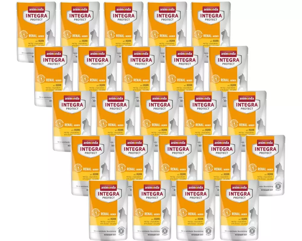 Animonda Integra Protect Nassfutter Renal mit Huhn, 24 x 85g