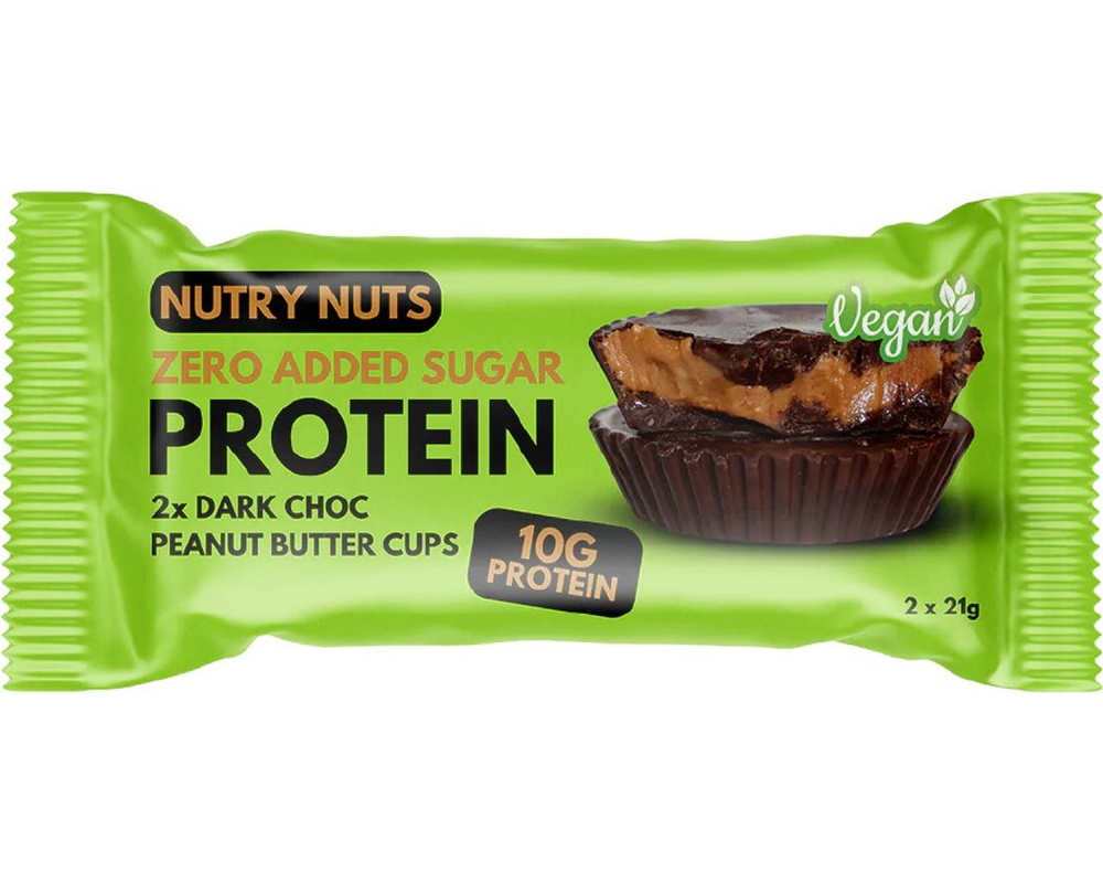 NUTRYNUTS Dark Chocolate Peanut NN202 2x21g, 12 Stk.