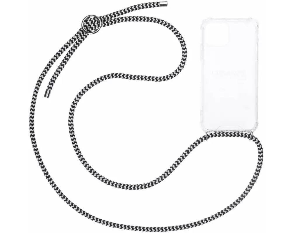 Urbany's Necklace Case iPhone 15 Hypnotic Zebra