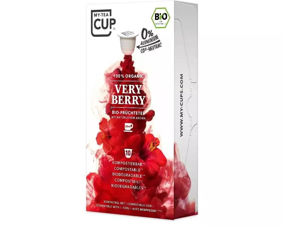 My-TeaCup Teekapseln Bio Verry Berry 10 Stück