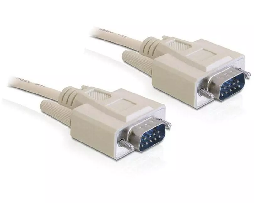 Delock Anschlusskabel RS-232 DB9 - RS-232 DB9 (m-m) 5 m