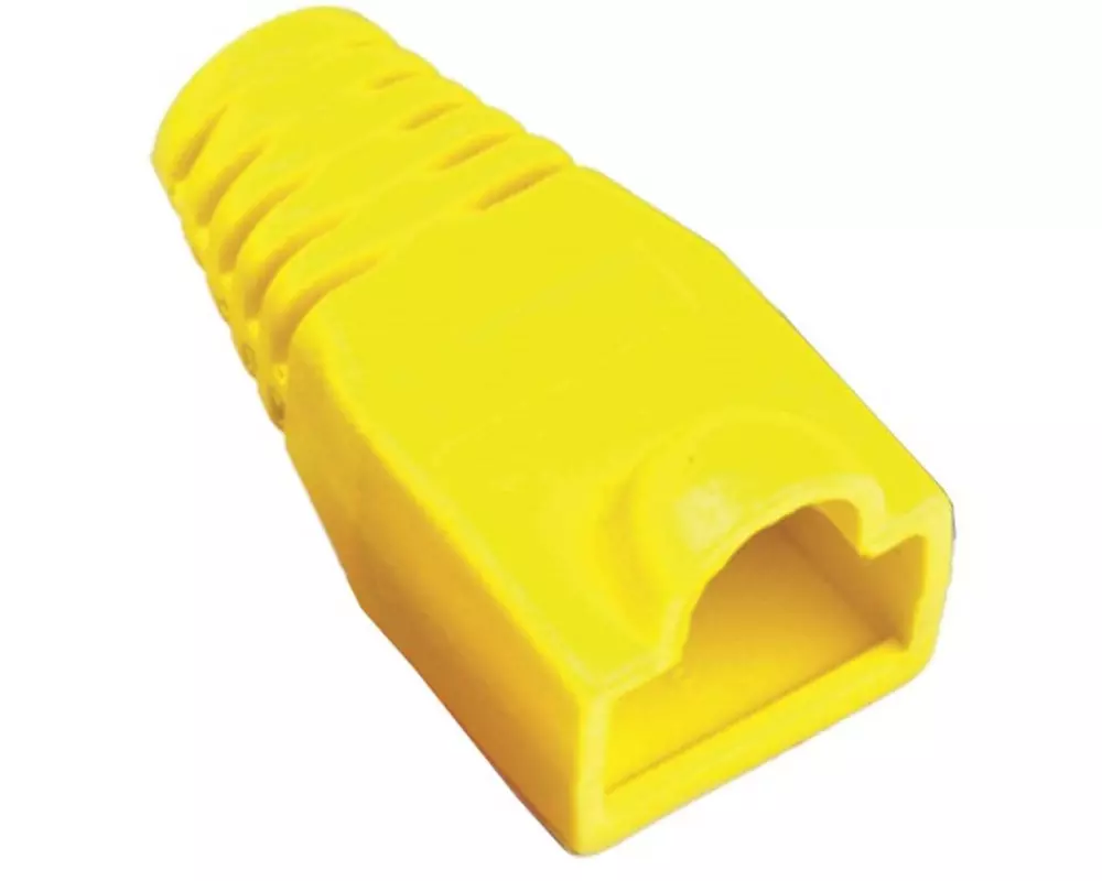 Wirewin Knickschutztülle RJ-45 Gelb, 100 Stück