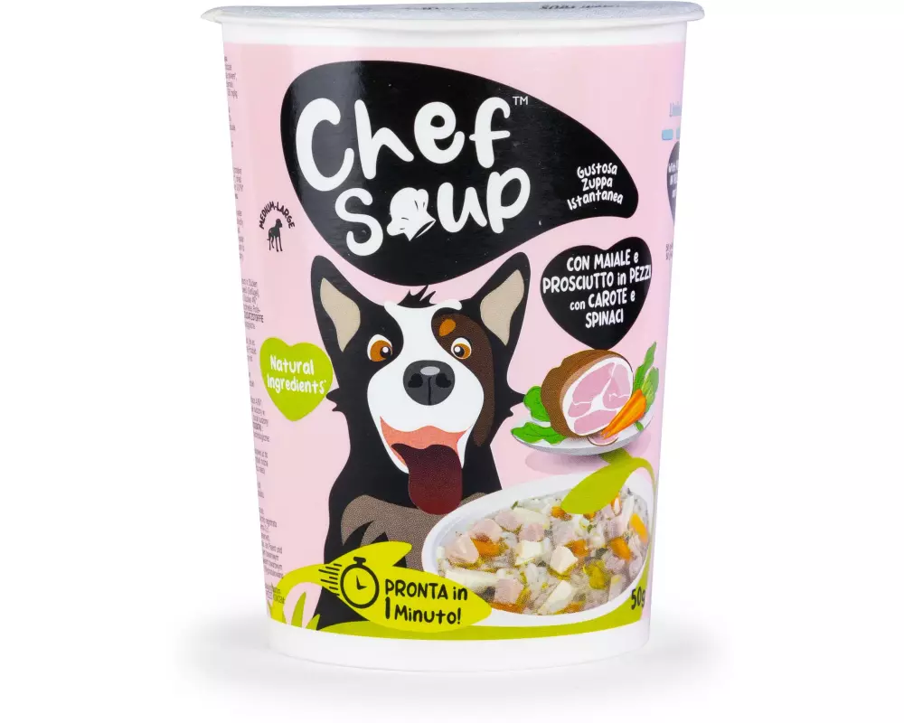 Chef Soup Schwein, Schinken, Spinat 50 g