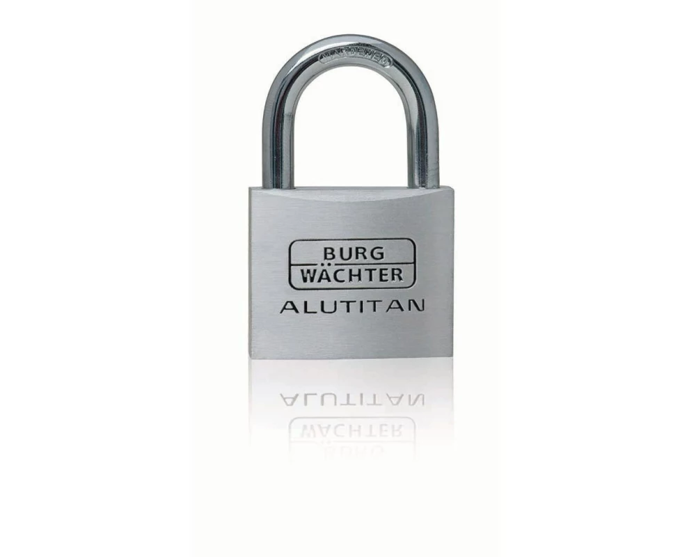 Burgwächter Vorhängeschloss Alutitan 50 mm Aluminium