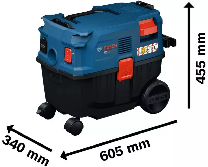 Bosch Professional Nass-/Trockensauger GAS12-25 lS