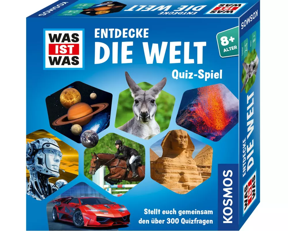 Kosmos Familienspiel Was ist Was: Entdecke die Welt