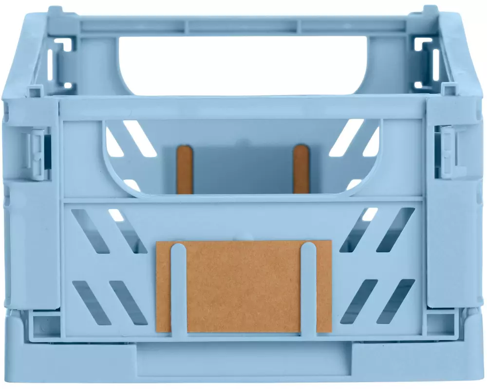 Schou Klappbox 25 x 16.5 x 10 cm - Hellblau