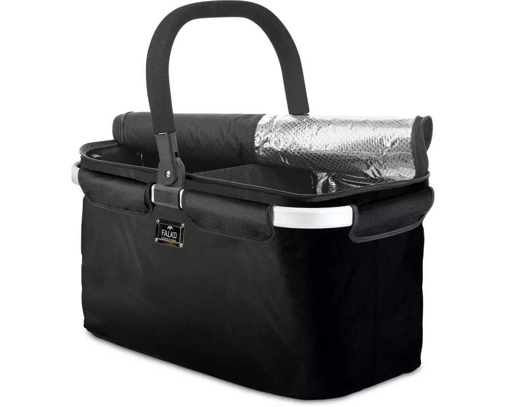 Genius Einkaufskorb Falko Duo Schwarz