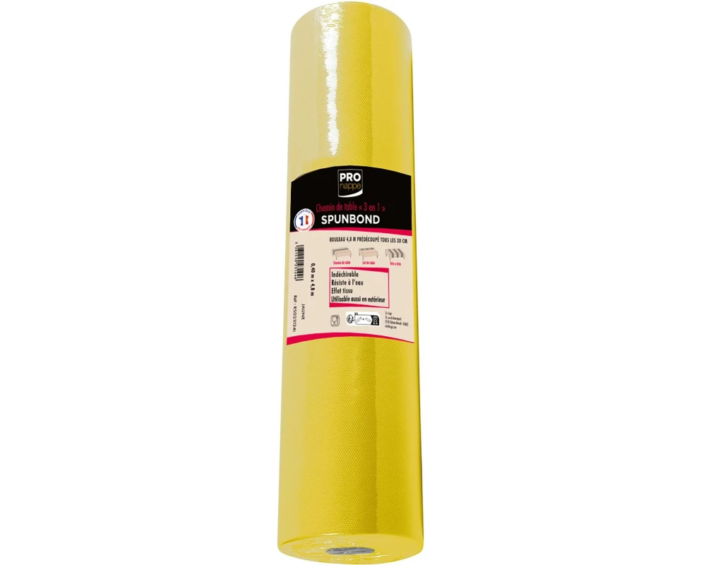 PRO nappe Tischläufer 40 cm x 480 cm, Gelb