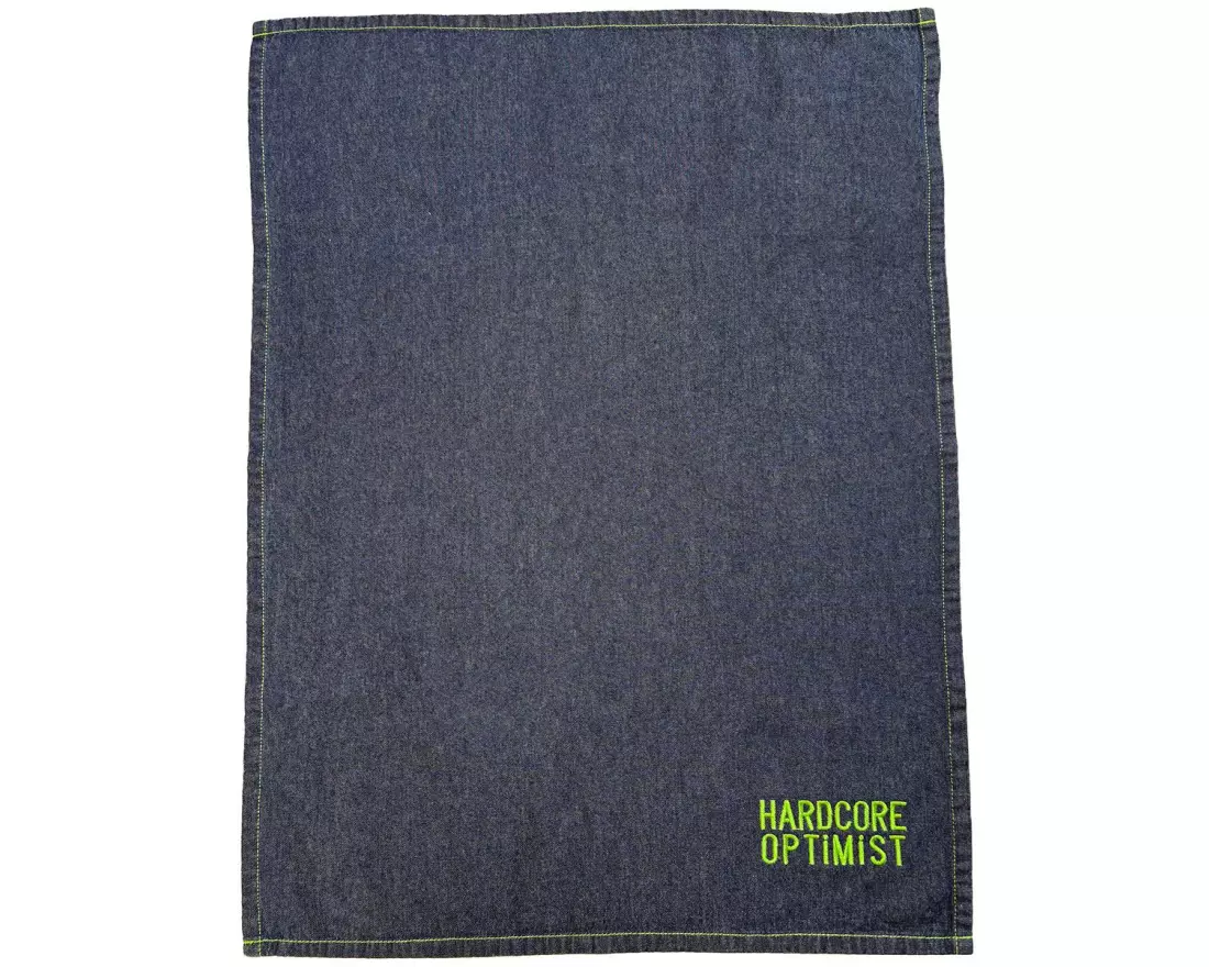 pad Geschirrtuch-Set Denim Hardcore Optimist Blau
