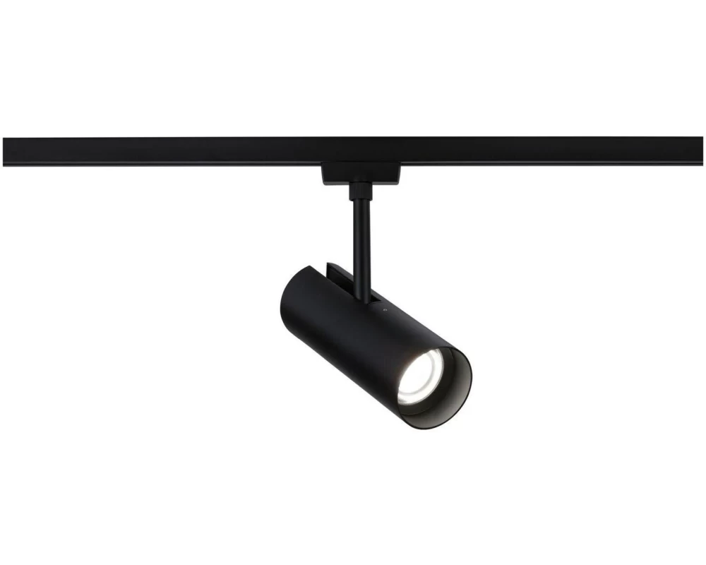 Paulmann URail Theron Einzelspot 11W, 4000K, schwarz matt