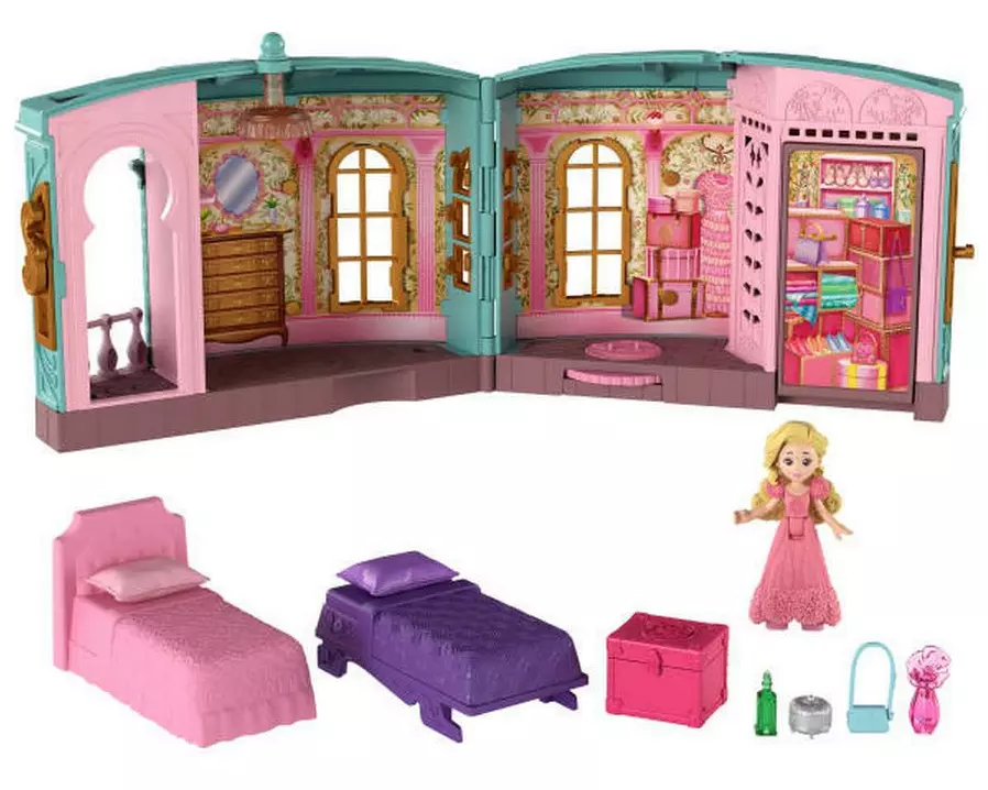 Mattel Wicked Kleine Puppen Glindas Studentenzimmer Spielset 16 cm