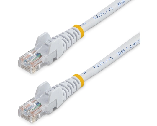 StarTech.com 3 m White Cat5e Snagless RJ45 UTP Patch Cable