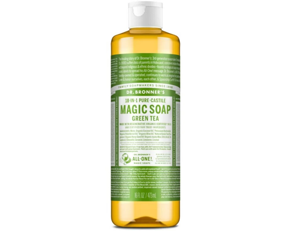 Dr.Bronner's 18-in-1 Flüssigseife Green Tea 475 ml