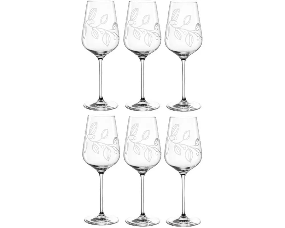 Leonardo Weissweinglas Boccio 470 ml, 6 Stück, Transparent
