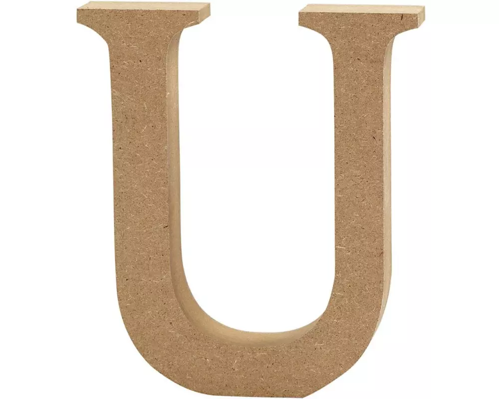Creativ Company Holzbuchstabe U 1 Stück