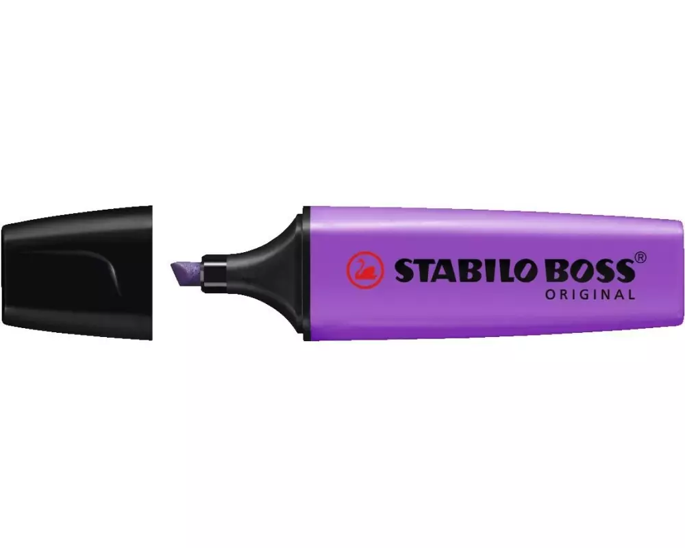 STABILO Textmarker Boss Original 10 Stück, Lavendel