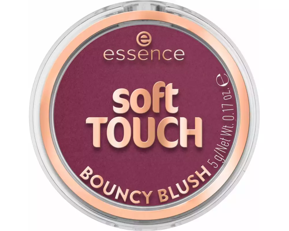 essence Rouge Soft Touch Bouncy Blush 40 roses in berry
