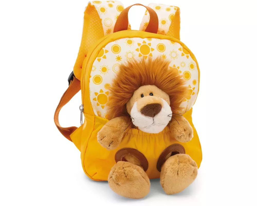 Nici Rucksack gelb mit Löwe